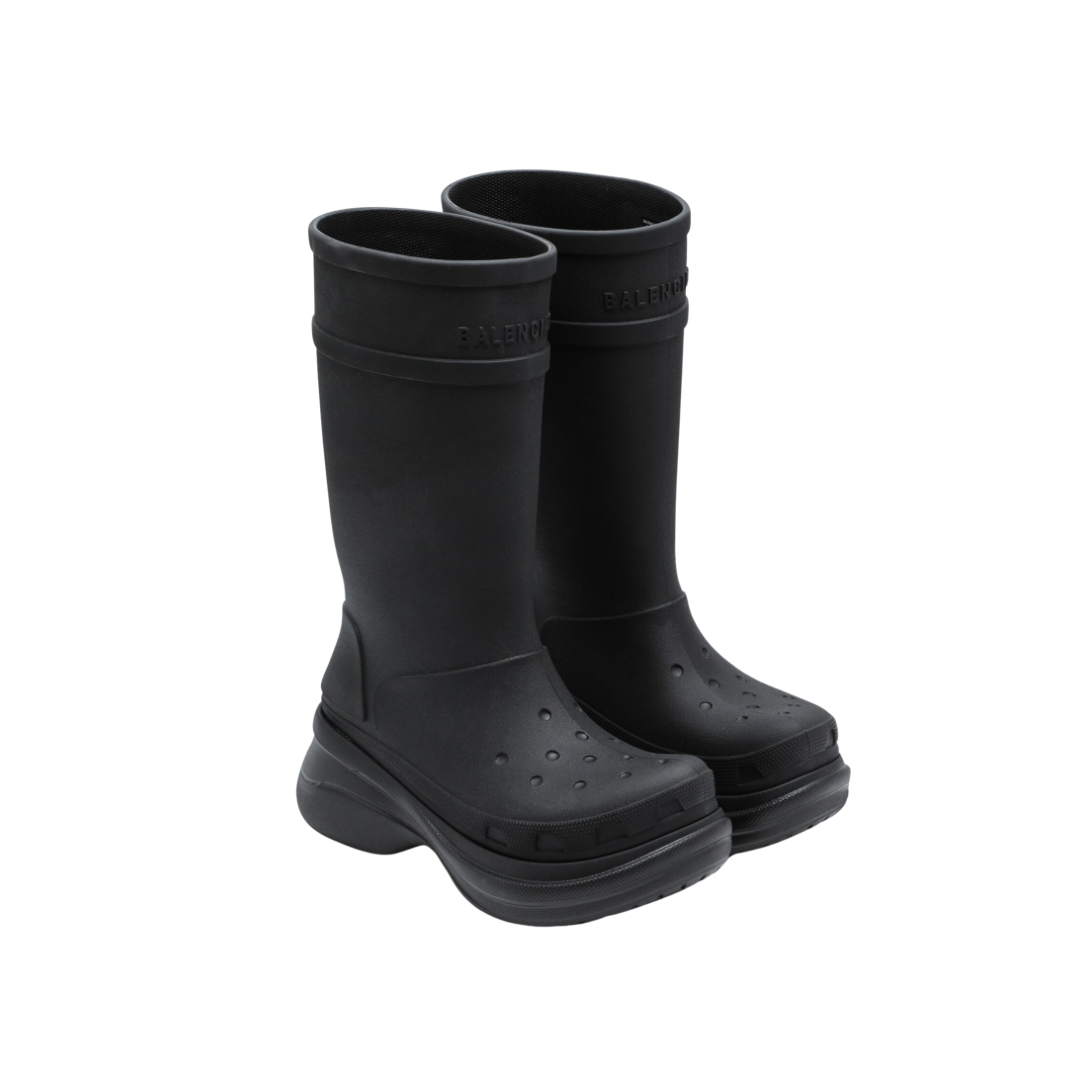 Balenciaga Women's Croc Boot in Black / (EU Size 40) / New