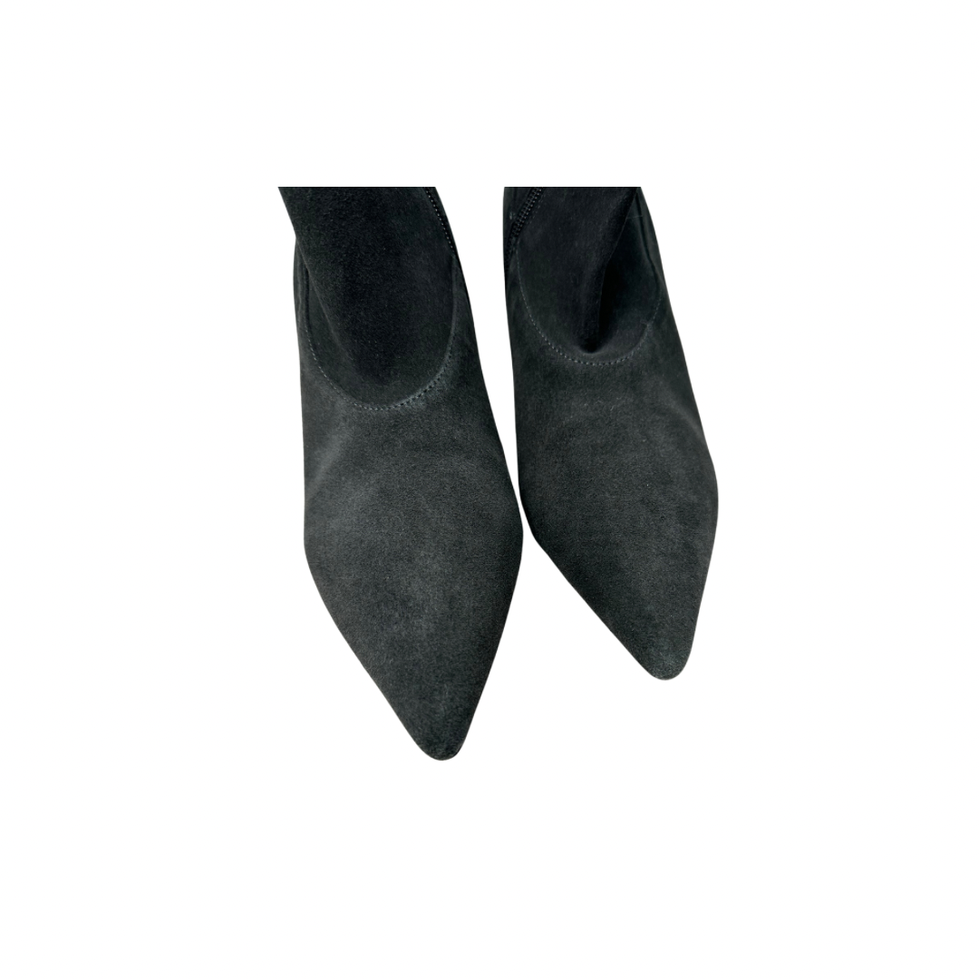 Yeezy Season 5 Women’s Black Suede Mid-Calf Boot / (Size 39.5) / EUC