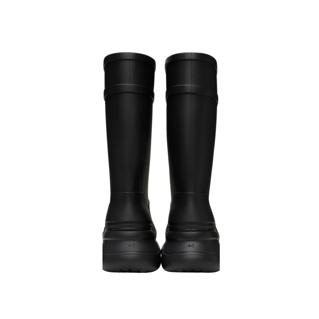 Balenciaga Women's Croc Boot in Black / (EU Size 40) / New