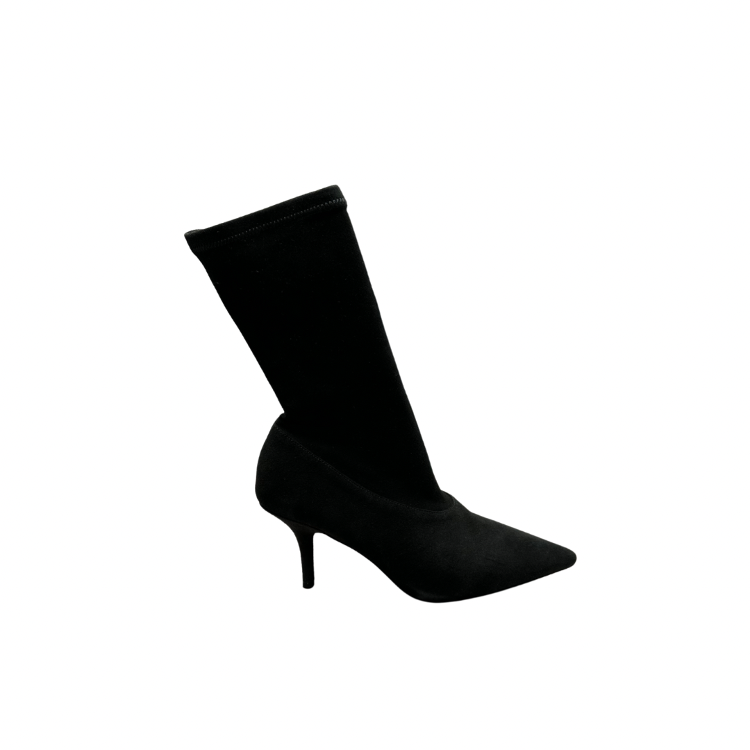 Yeezy Season 5 Women’s Black Suede Mid-Calf Boot / (Size 39.5) / EUC