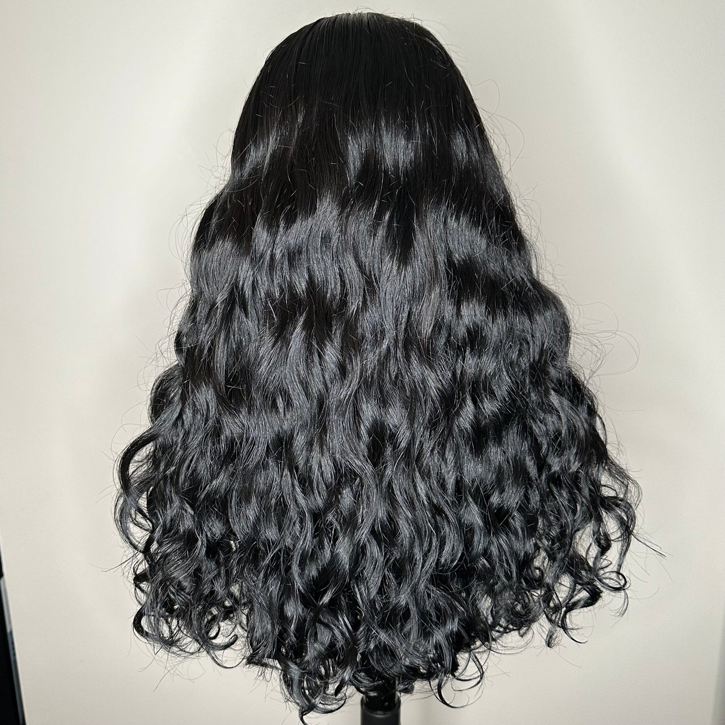 Natural Wavy Lace Closure Wig - 22" - Used