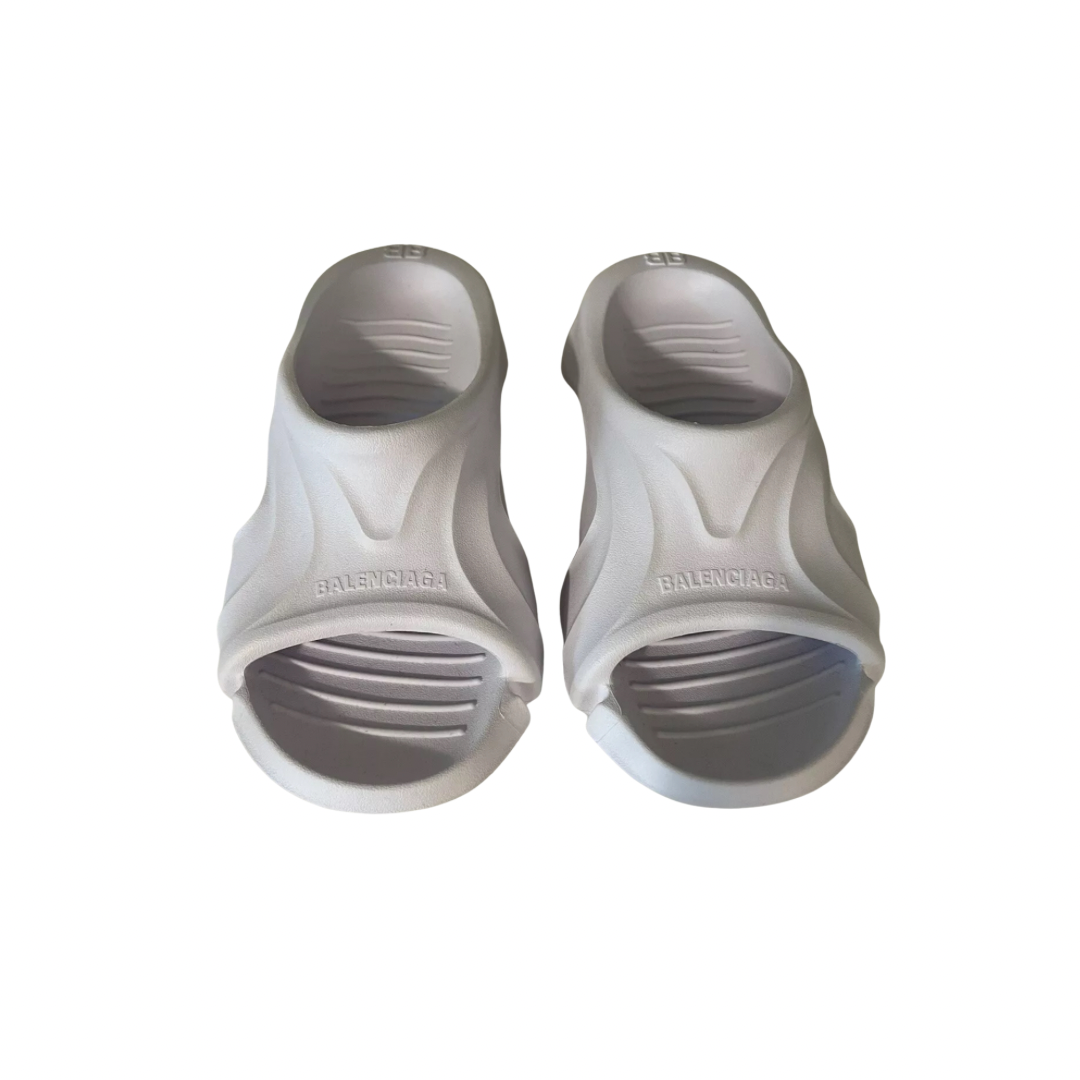 Balenciaga Mold Slides / White (Size EUR40) / Brand New