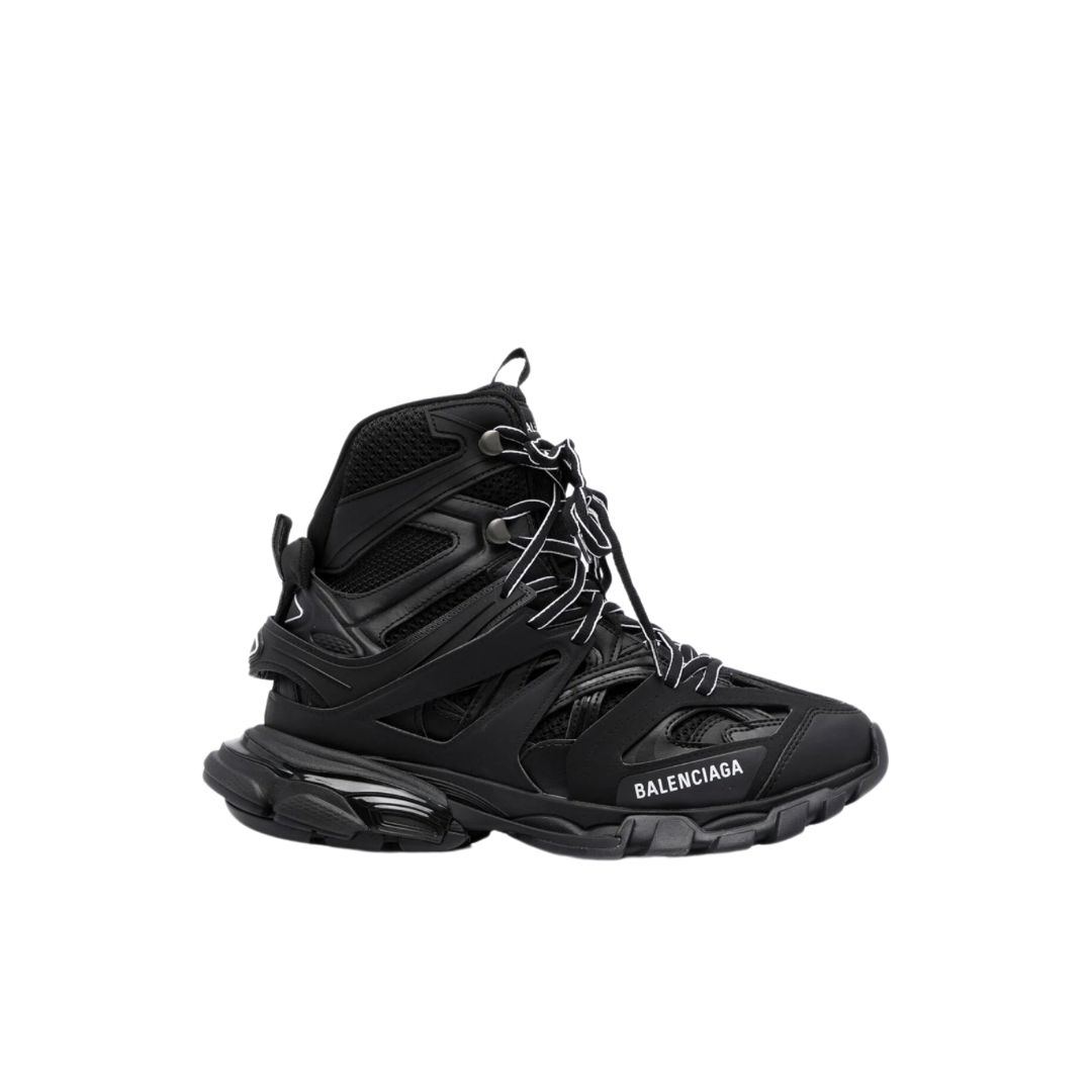 Balenciaga track hike black faded mono-color boot / (Size Women’s 41) / New