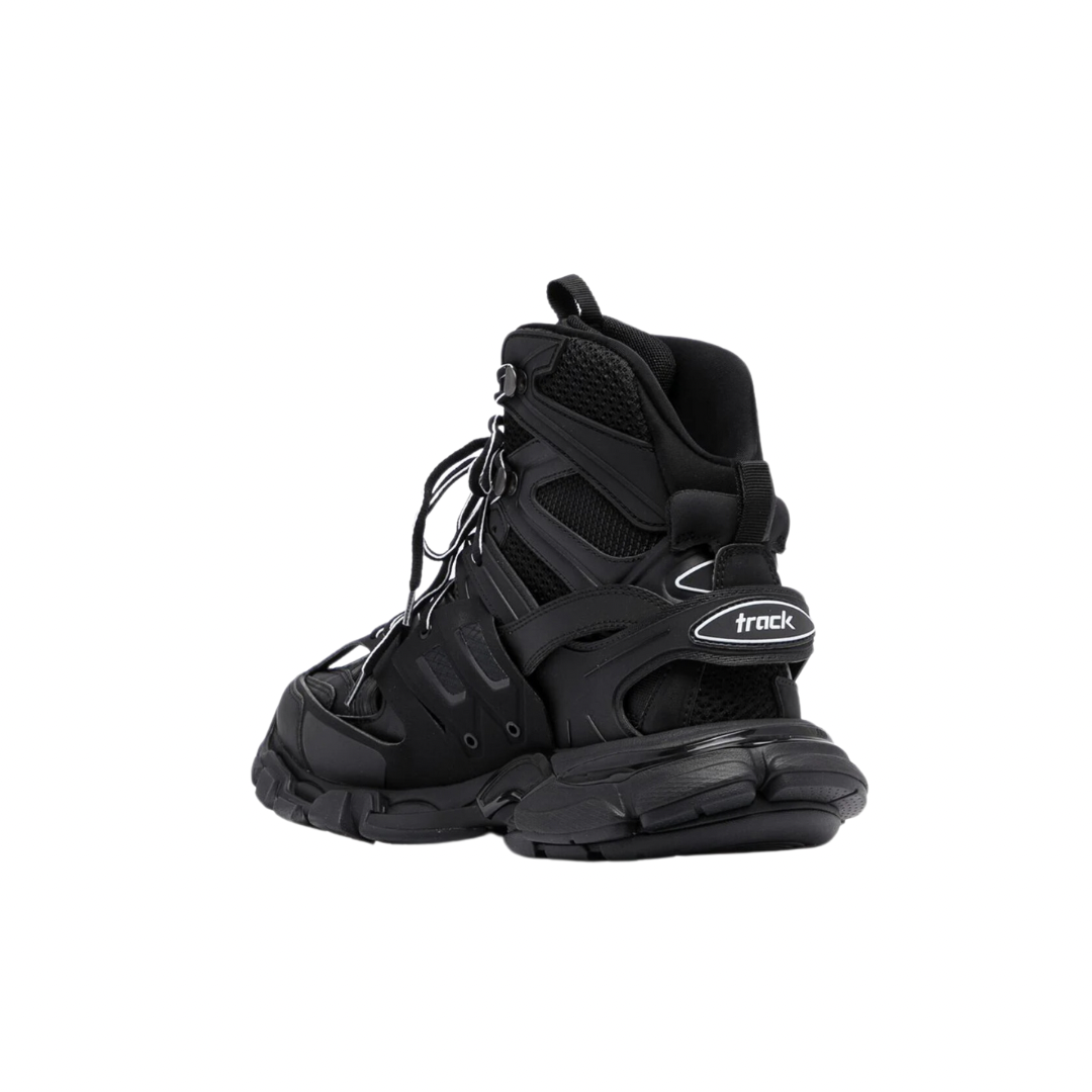 Balenciaga track hike black faded mono-color boot / (Size Women’s 41) / New