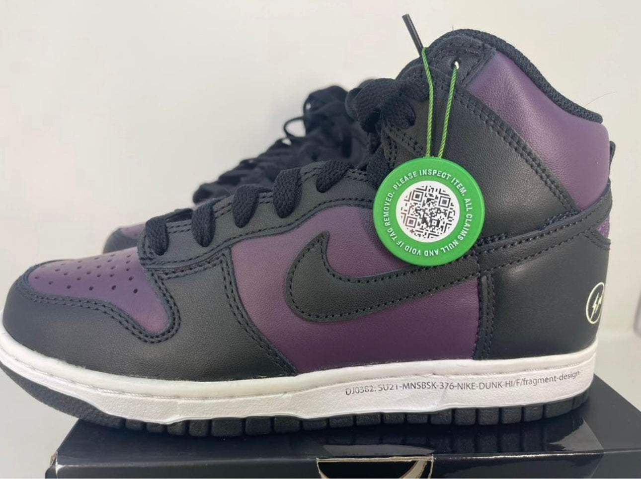 2021 Fragment Design x Dunk High 'Beijing' / (Size 7 Men’s) / New