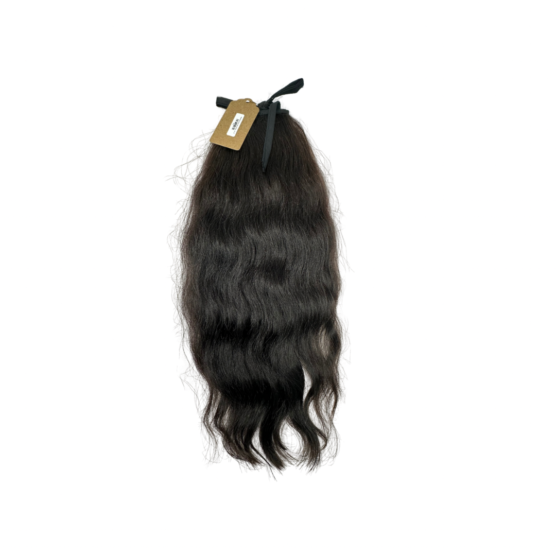 Cambodian Natural Wavy Ponytail - 1B - 22" - (5001)