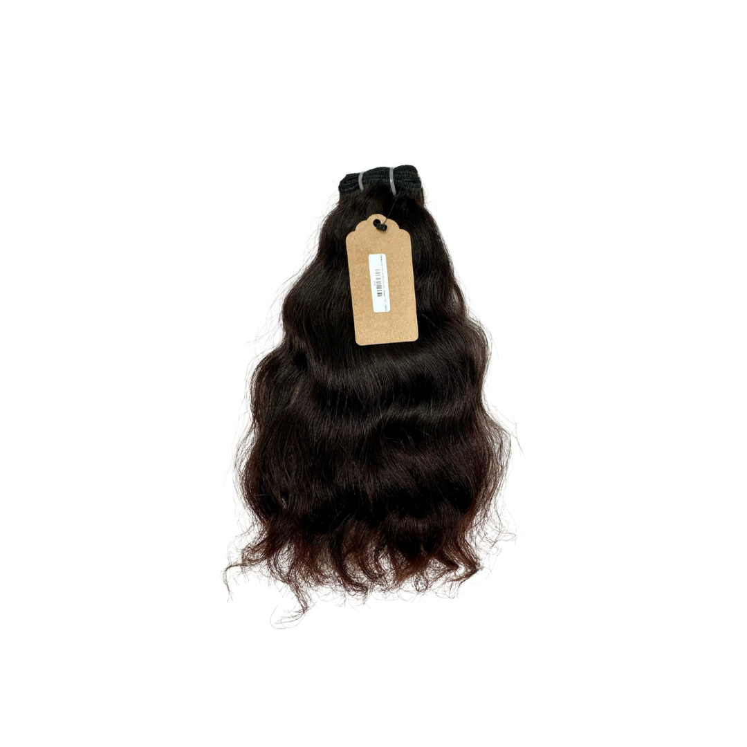 Cambodian Natural Wavy Bundle - Brown - 12" - (2016)