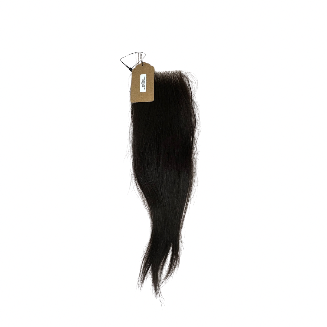 Indian Straight 4x4 Closure 12" - Brown - (3003)