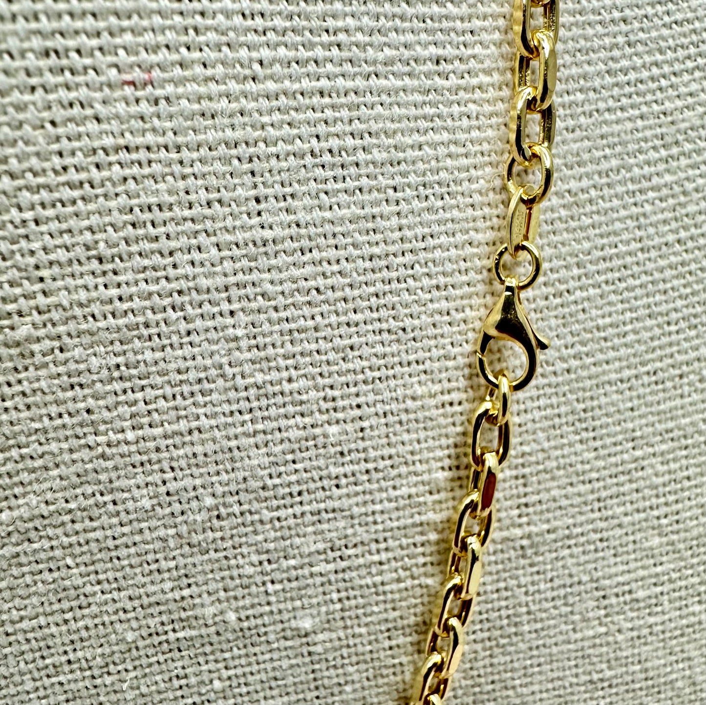 14k Yellow Gold Hollow Hermes H-Link Chain Chains - 20”