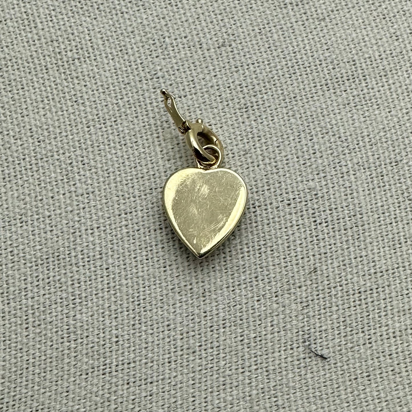 Storrow 14K Gold Diamond & Grey Moonstone Alana Heart Charm