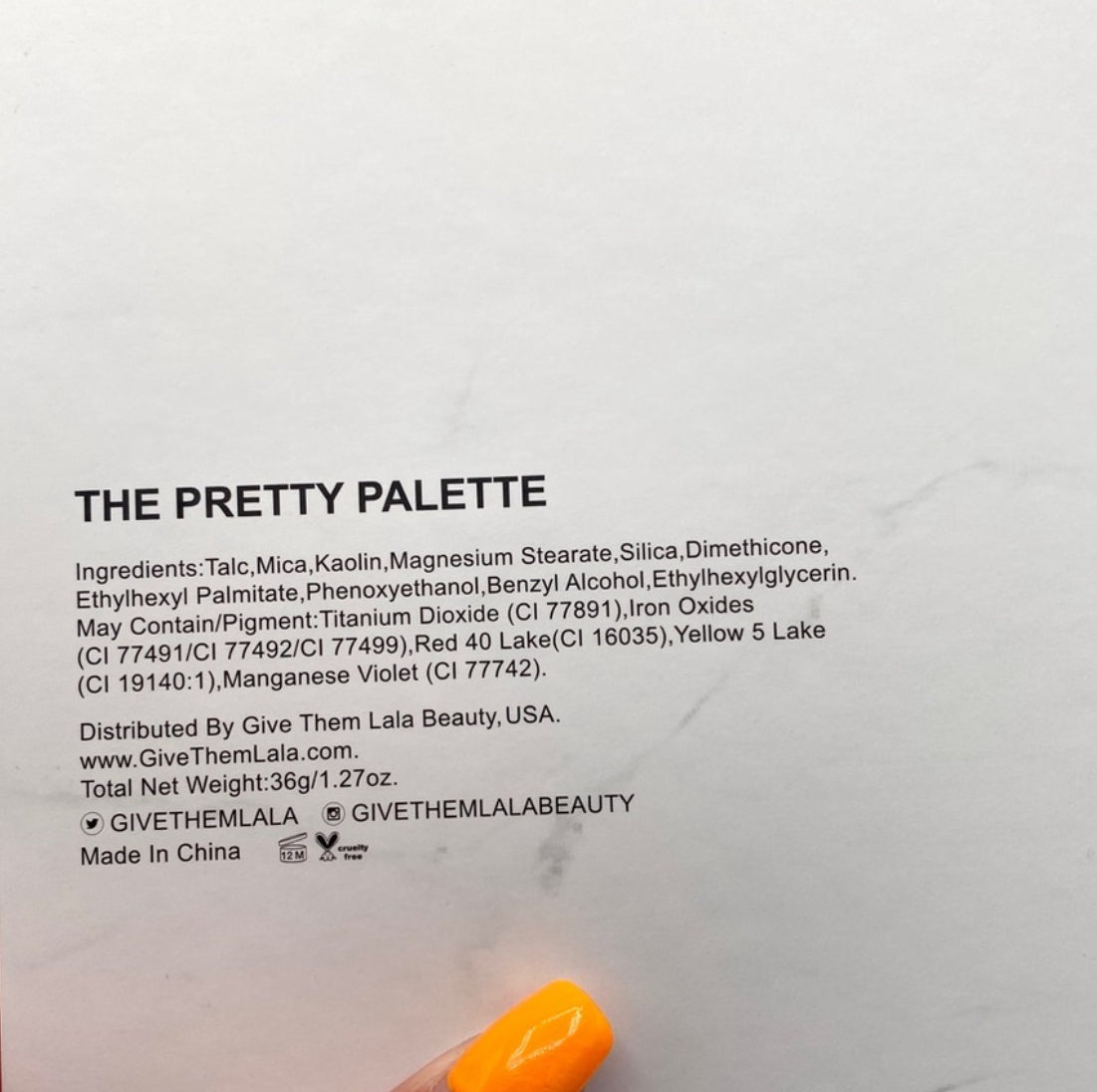 Give Them Lala Beauty Makeup - The Pretty Palette - New